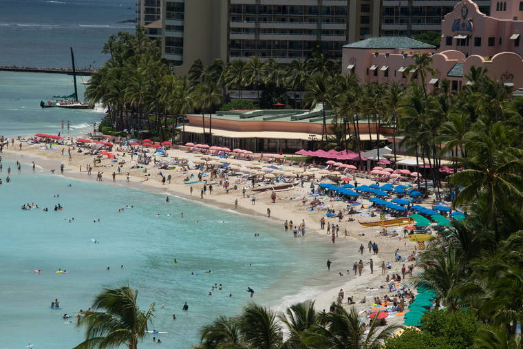 ハワイ 国内訪問者数は6月に増加したが、国際観光はまだ少ないです