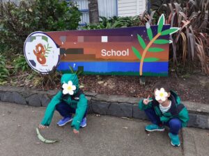 TくんとHくんのニュージーランド小学校留学が始まりました