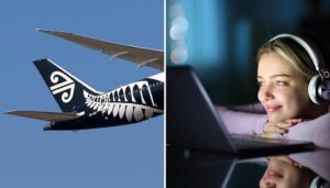 ニュージーランド航空、スターリンクで国内線に高速インターネットを導入