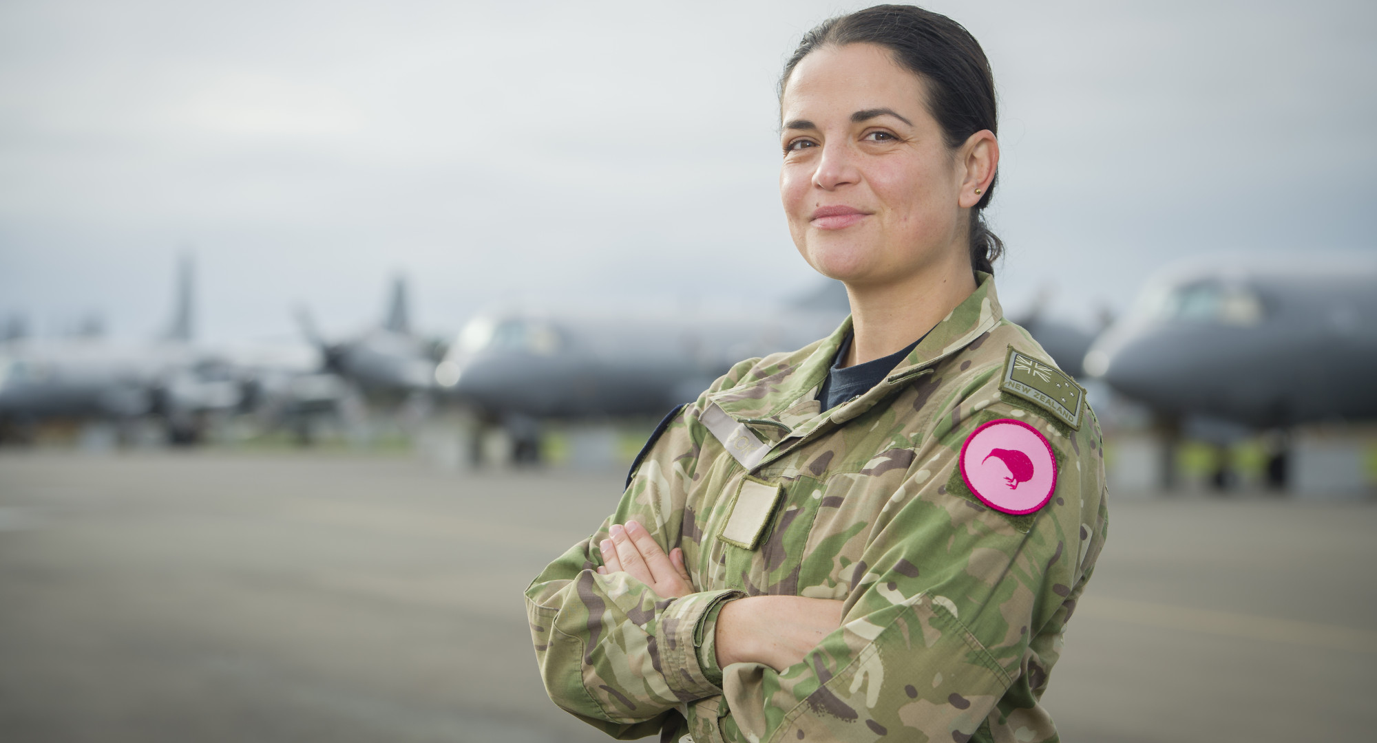 ニュージーランド空軍のパイロット ピンクのキウイパッチを販売
