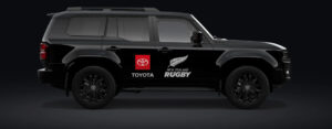 オールブラックスのトレーニングウェアにTOYOTAロゴが登場！