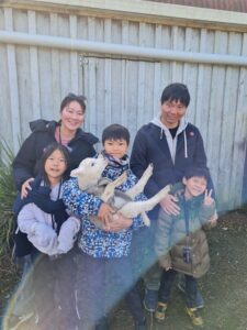 3人きょうだいとお母様とお父様のニュージーランド親子留学 最終日